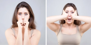 لاغر کردن صورت با ورزش و رژیم غذایی